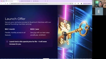 Quantum Mantras App Launch Replay