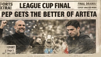 THE LEAGUE CUP FINAL - PEP GETS THE BETTER OF ARTETA