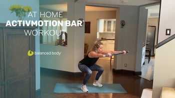 At Home ActivMotion Bar® Workout