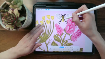 Reusing & Improving Calendar Illustrations Live Drawing Session