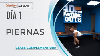 Calendario Mensual - 01/04/26 - 10 min Workouts