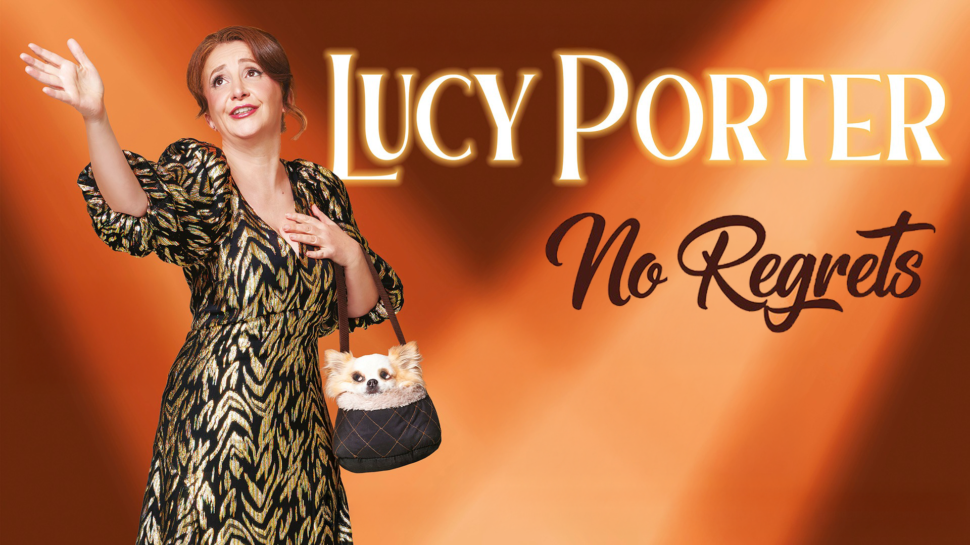 Lucy Porter No Regrets stand-up special on NextUp Comedy