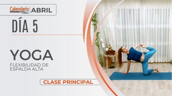 Calendario Mensual - 05/04/26 - Yoga for Fitness