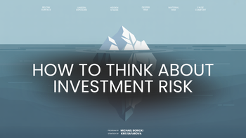 How to Think About Investment Risk