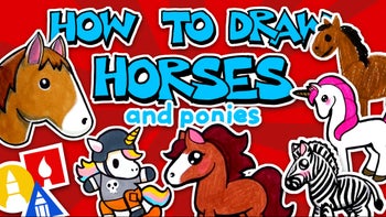 How to Draw Horses & Ponies