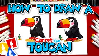 How To Draw Carrot The Toucan