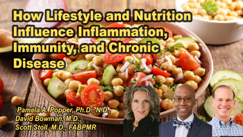 Panel 84 - How Lifestyle and Nutrition Influence Inflammation, Immunity, and Chronic Disease - Tuesday, Apr 14, 2026, 8:15 PM - 9:30 PM EDT  Pamela A. Popper, Ph.D., N.D., David Bowman, M.D., Scott Stoll, M.D.