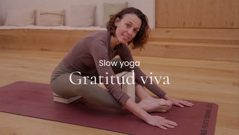 Gratitud viva. Yin con Andrea