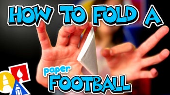 How To Fold A Paper Football Origami