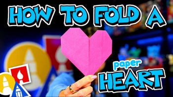 How To Fold An Origami Heart