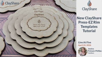 New ClayShare Press-EZ Rim Templates!