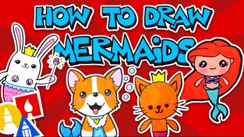 How to Draw Mermaids