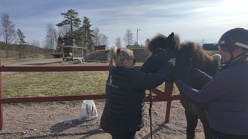 Camilla och Alsvidur - en reaktiv häst