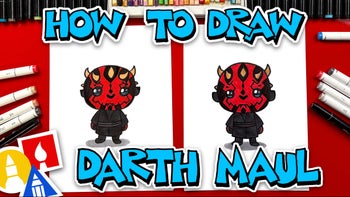 How To Draw Cute Darth Maul