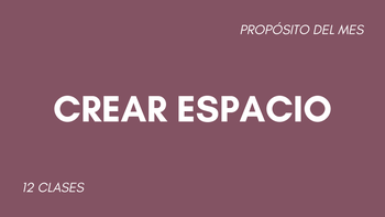 Crear espacio