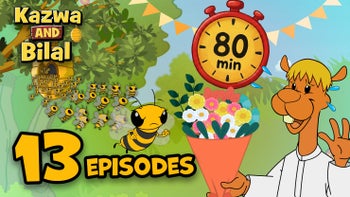  Kazwa & Bilal Full 80 Min Compilation! 🐪🐝 13 Episodes