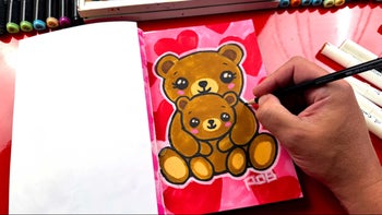 Sketchbook Challenge - Draw A Mom And Baby Animal