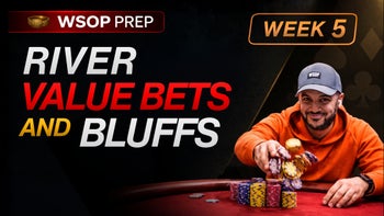 River Value Bets and Bluffs