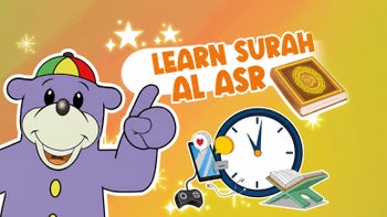 Learn Suratul Asr with Zaky! 🎓 Quran for Kids