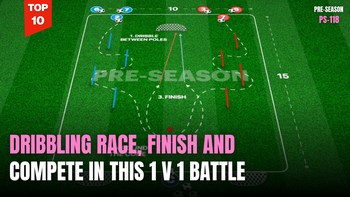 Pre-Season 118: 1 V 1 Dribble and Finish Battle