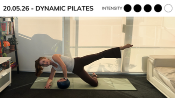 🎥 Live Class Recording: Dynamic Pilates - Pilates Ball