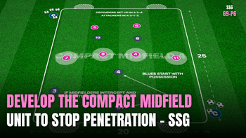 Midfield Compactness to Win Possession | 69-P6