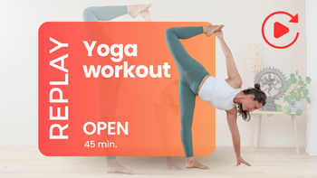 Replay - Yoga workout 45’ - 29/05 - 18:30