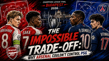 THE IMPOSSIBLE TRADE-OFF: WHY ARSENAL COULDN'T CONTROL PSG