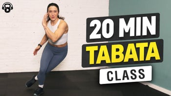 20 MIN TABATA CLASS | Cardio + Core + Strength | No Equipment