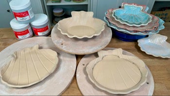 Scallop Shell Dishes
