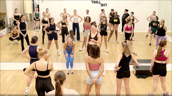 Samantha and Sutton's Tonys Dance Cardio