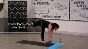 Lower Body Yoga Sculpt With Nikki- 20mins