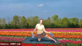 Yoga & Meditation - Episode 05 - Trainer - Focused View - Rebecca