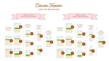 2027 Calendar Guide + Templates