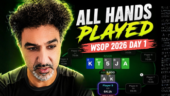 Every Hand Faraz Played on Day 1 of WSOP Main Event 2026