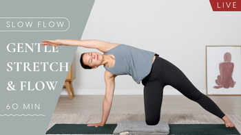 Gentle Stretch & Flow | 60 min | Slow Flow | mit Alina