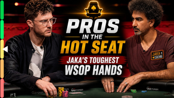 Jaka's Toughest WSOP Hands 2026 | Pros In The Hot Seat
