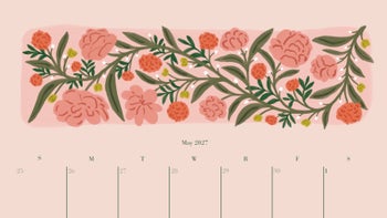 Design a Skinny Strip Calendar Illustration Drawing Session