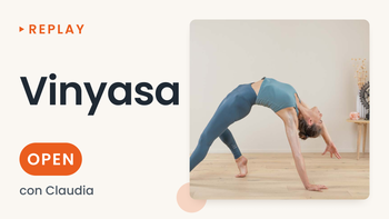 Replay - Vinyasa flow 45' - 22/07 - 06:30