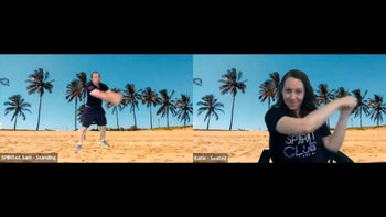 SPIRITed Sam's Workout Jam - Episode 24 - Multi-Trainer View - Sam and Katie