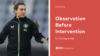 Observation Before Intervention: Building Better Coaching Environments