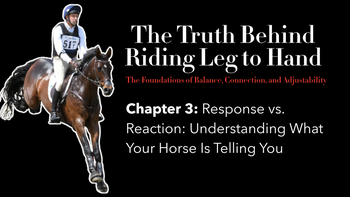 Ch. 3: Balance Is Not Control: Creating Self-Carriage Through Better Riding | Will Coleman | Presented by Prestige Italia