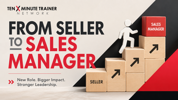 From Seller to Sales Manager