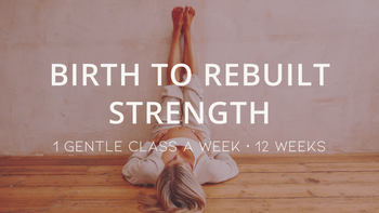 Restore & Rebuild - the complete journey, one gentle class a week