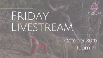 Friday, October 30th, 10am PT - LIVESTREAM