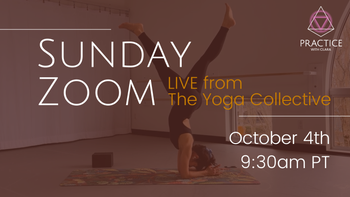 Sunday, October 4th, 9:30am PT - ZOOM