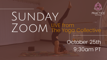 Sunday, October 25th, 9:30am PT - ZOOM