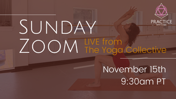 Sunday, November 15th, 9:30am PT - ZOOM