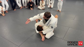 Side Control Leg Weave To Triangle