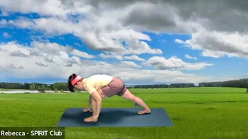 Yoga & Meditation - Episode 08 - Trainer - Focused View - Rebecca